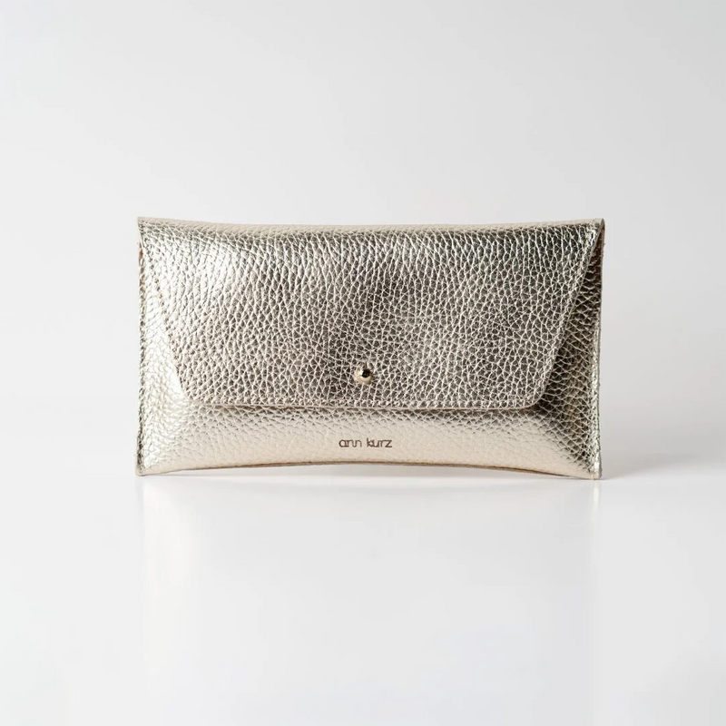 Geldbeutel - Metallic Champagne
