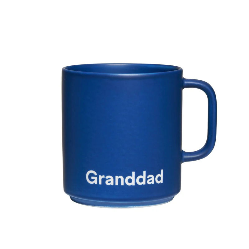 Favourite Cup mit Henkel "Granddad" blau