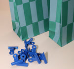 Papiertüte Blockboden CHECK GREEN