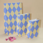 Papiertüte Blockboden HARLEKIN Vanille