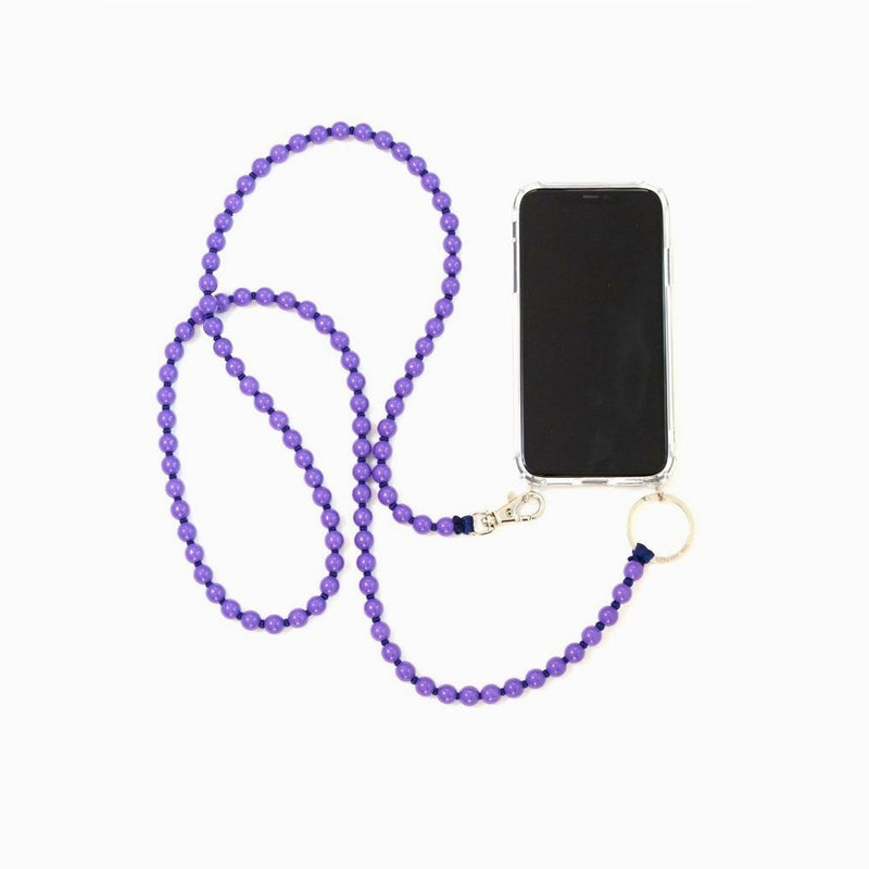 Mobile phone chain purble - blue | Ina Seifart