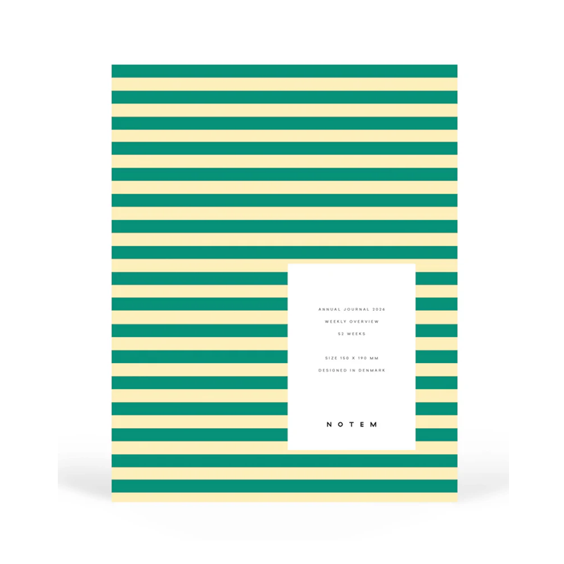 Kalender ALVA 2026 grün/gelb