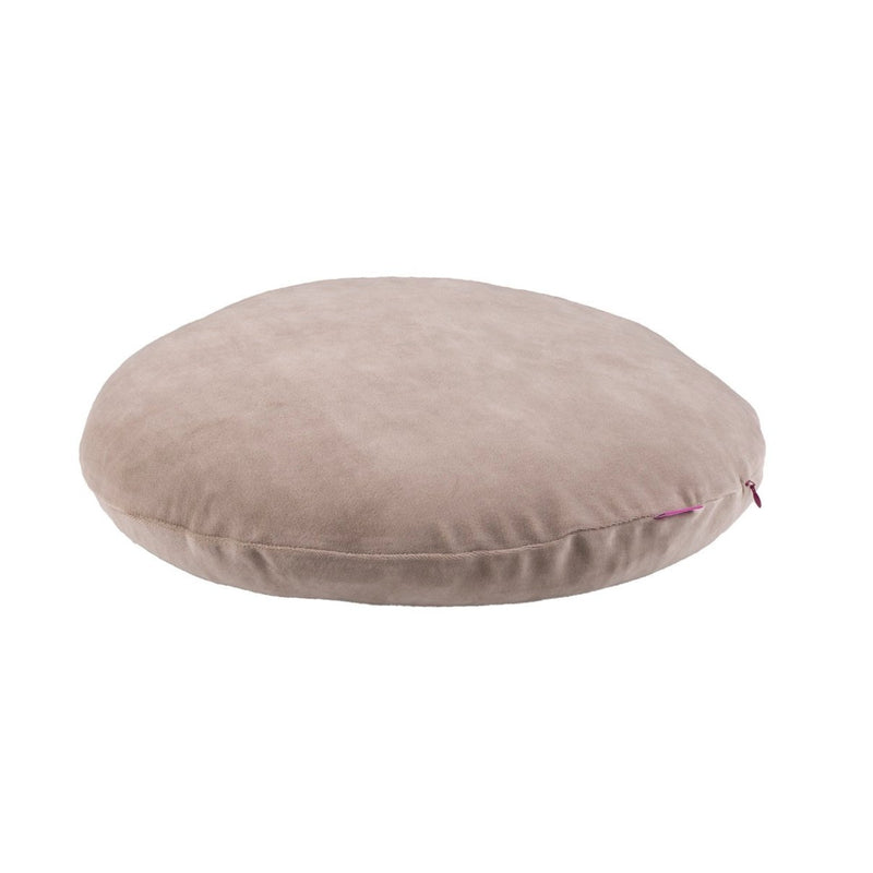 kuscheliger Kissenbezug rund 40 Ø "Auster"