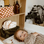 Kulturtasche - Khaki & Leo