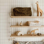 Kulturtasche - Khaki & Leo