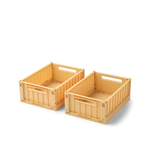 Klappbox WESTON small 2er Pkg Lemon Yellow