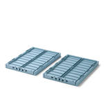 Klappbox "Weston" medium 2er Pkg Beach Blue