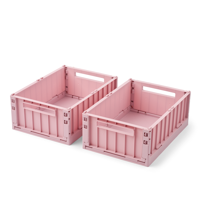 Klappbox WESTON medium 2er Pkg Rose blush