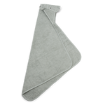 Kapuzenhandtuch - Albert Hippo Dove blue