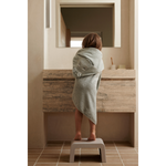 Kapuzenhandtuch - Albert Hippo Dove blue