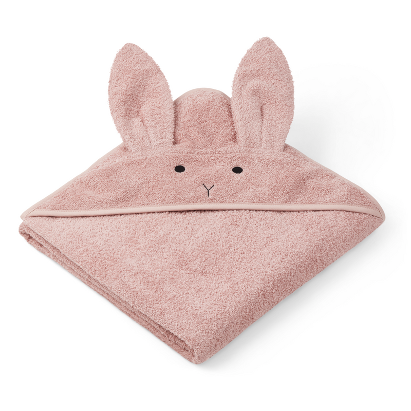 Kapuzenhandtuch - Augusta Hase rose