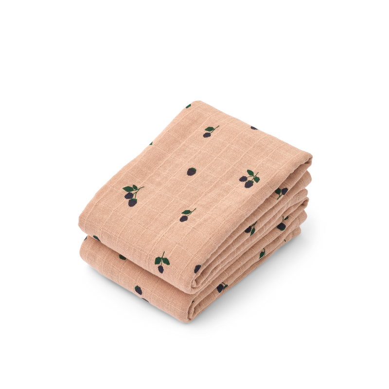 Stoffwindeln LEWIS 2er-Pack Berry