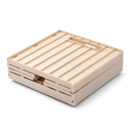 Klappbox ELIJAH mit Deckel sandy