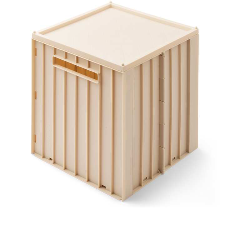 Klappbox ELIJAH mit Deckel sandy