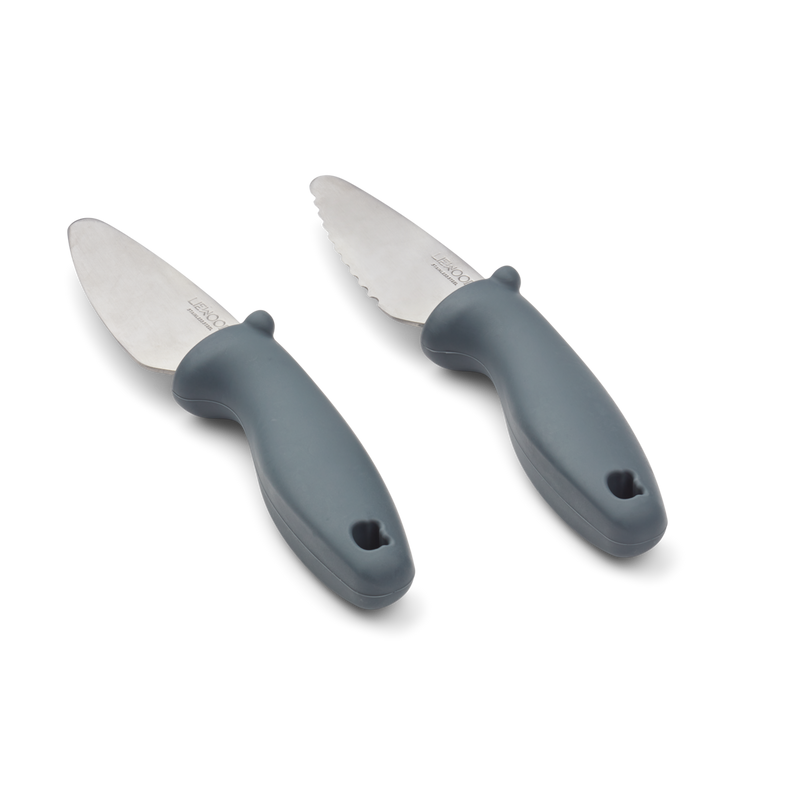 knife set "Perry" Whale blue