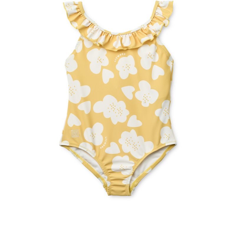 Badeanzug KALLIE Flower Lemon