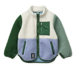 Kinder Fleecejacke NOLAN Dusty lavender multi mix