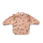 Cape Lätzchen - Merle Ruffle Berry/Pale