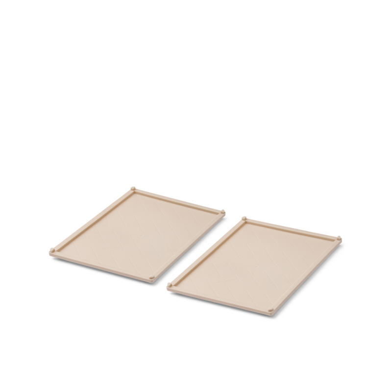 Deckel für WESTON Klappbox small sandy 2er-Pack