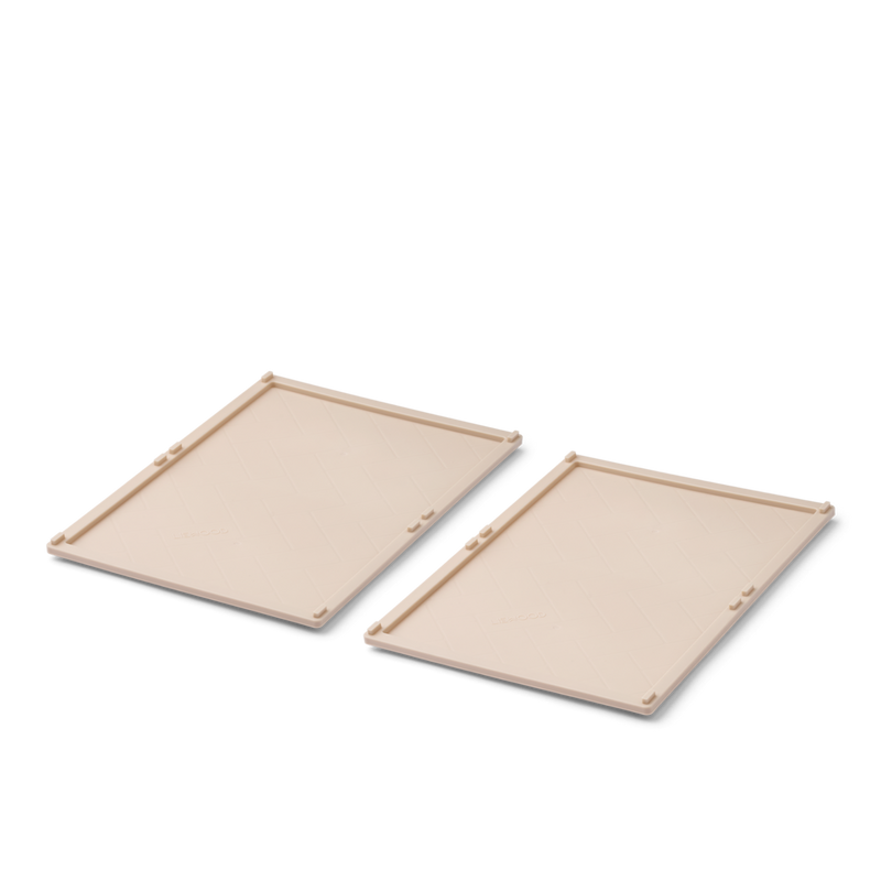 Deckel für WESTON Klappbox medium sandy 2er-Pack