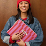 Laptop Hülle 13/14' Orchidee/Tomate