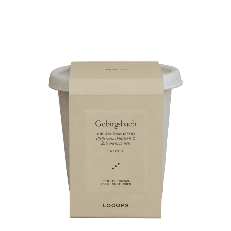 Duftkerze Gebirgsbach REFILLER 250g