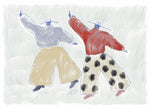 Poster TWO MAIN CHARACTERS 50x70 cm