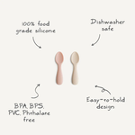 Kleinkind Starter Löffel 2er SET (Cambridge Blue/Shifting Sand)