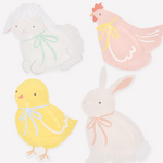 Frühlingstiere Teller