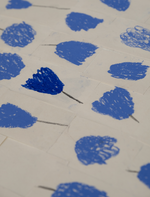 Poster BOUQUET BLUE 50x70 cm