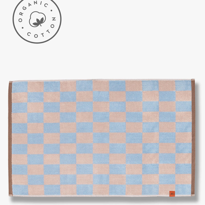 Badematte RETRO hellblau