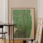 Poster GREEN OCEAN 40x50 cm