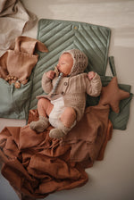 Schnullerkette "Halo" Cadet Blue