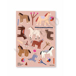 Spülmaschinenfeste Sticker PFERDE