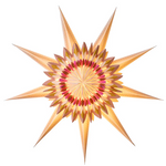 Paper Star Helios Gold 70cm