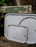 Tablett "Skiers" small