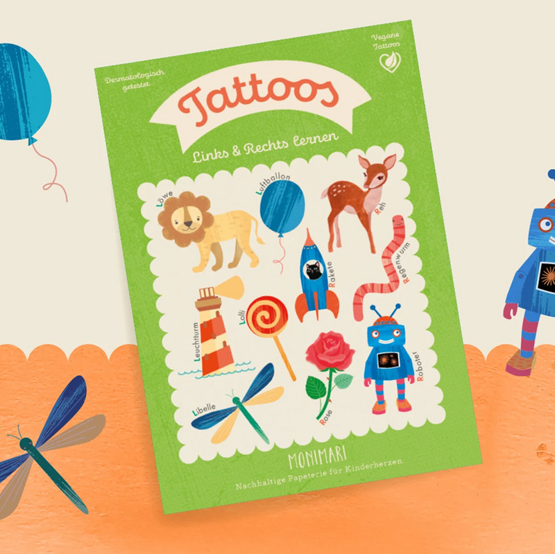 Tattoo Link und Rechts lernen