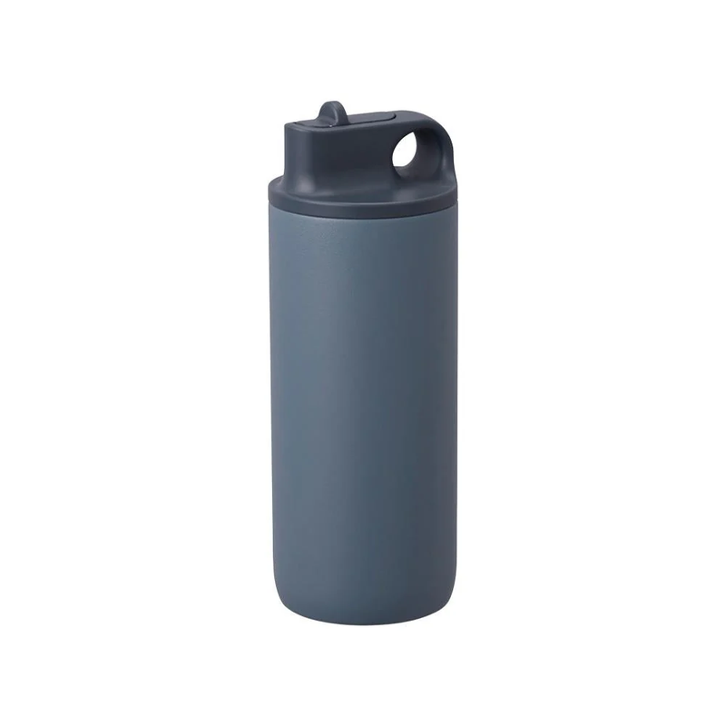 Thermo Trinkflasche 600 ml blue gray