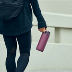 Thermo Trinkflasche 600 ml blue gray