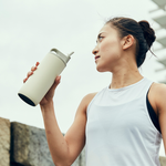 Thermo Trinkflasche 600 ml blue gray