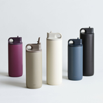 Thermo Trinkflasche 600 ml weiß