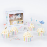 Cupcake-Set MEADOW UNICORN