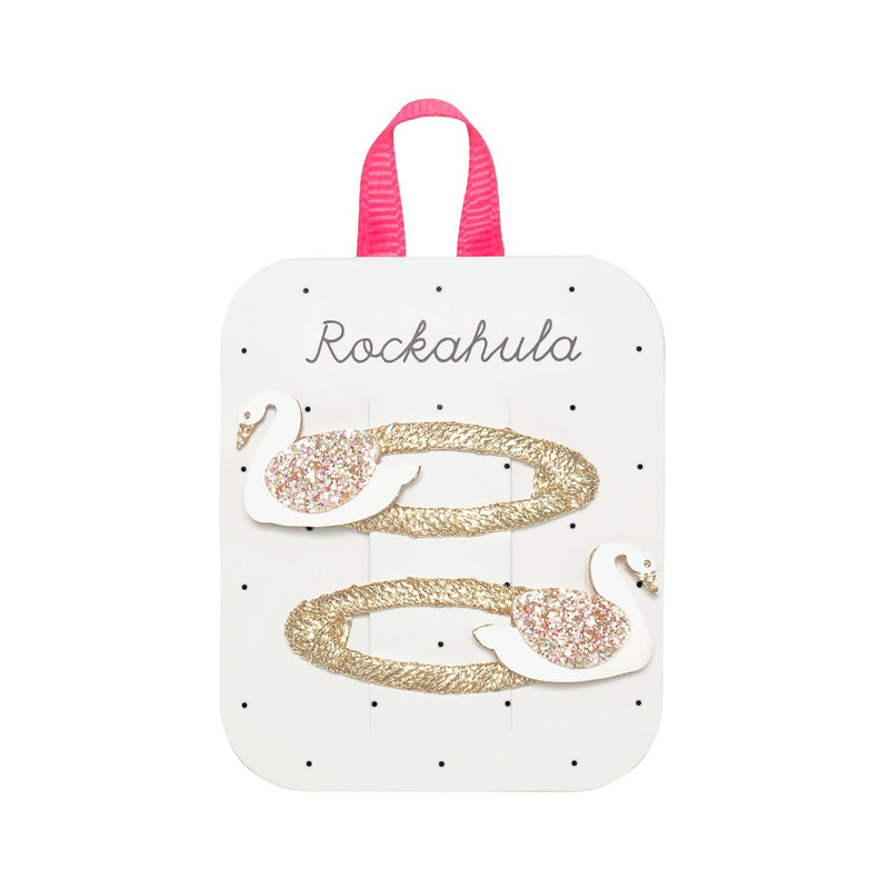 Haarspangen - Schwäne