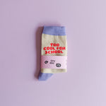 Too cool for school-Socken Flieder Gr. 31-34