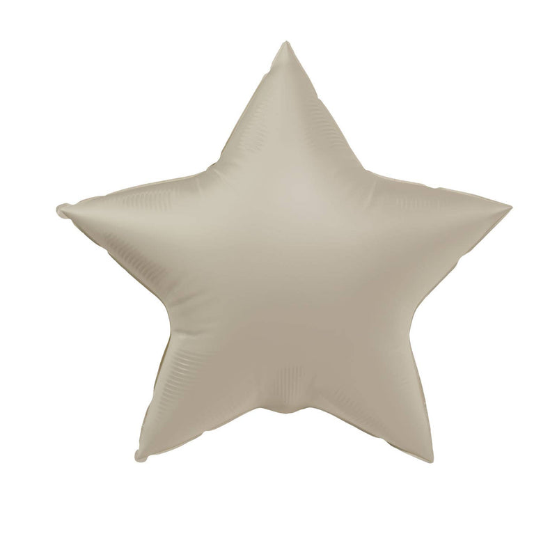 Folienballon STAR creme matt - 45 cm