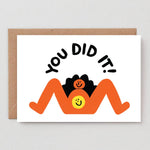 YOU DID IT Grußkarte