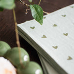 Servietten - Herzen Grün