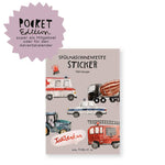 Spülmaschinenfeste Sticker Fahrzeuge