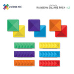 42 pc Rainbow Square Pack EU | Connetix