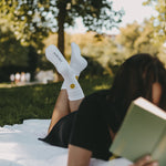 Socken "Smiley gelb"